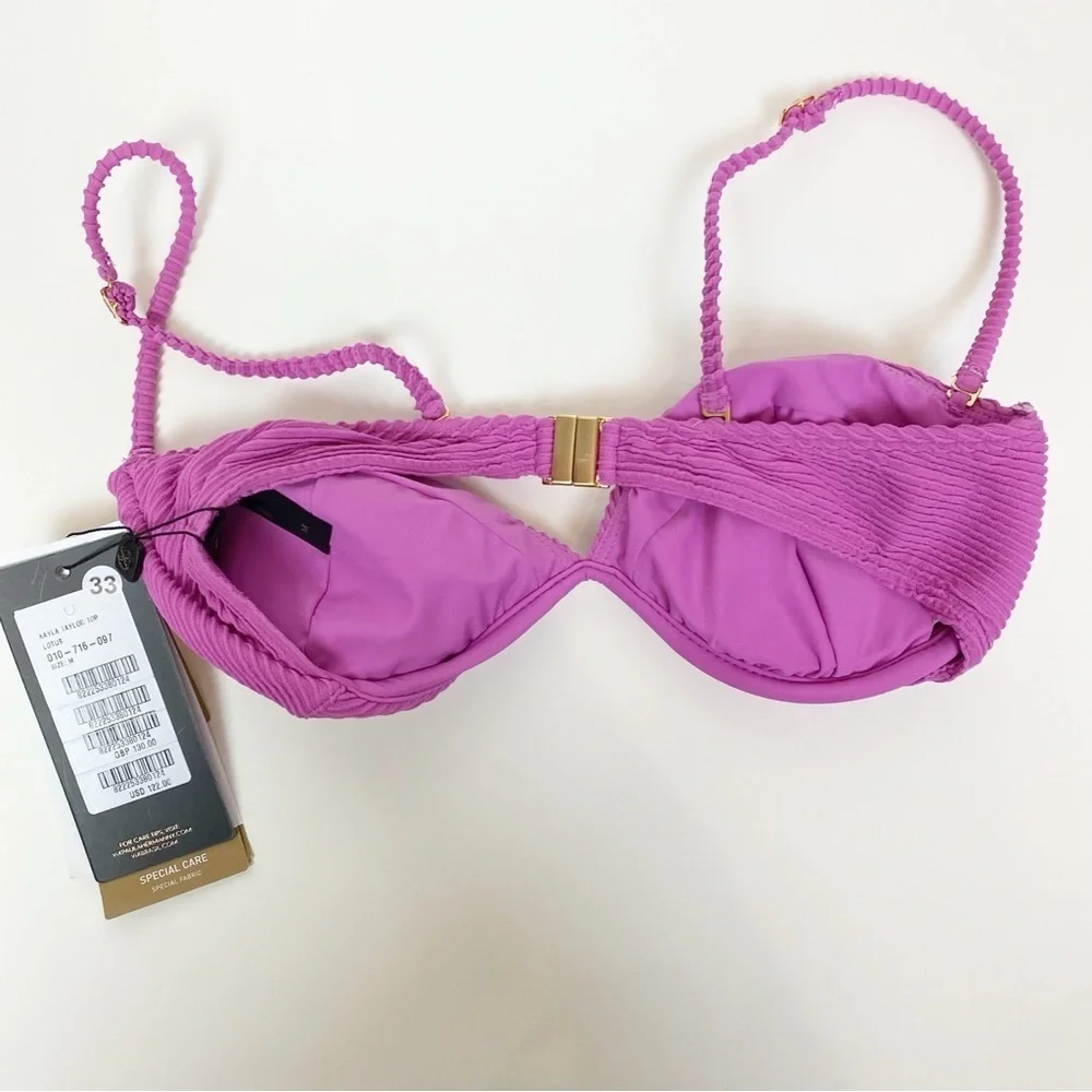 Vix Taylor Bikini Top in Kayla Lotus